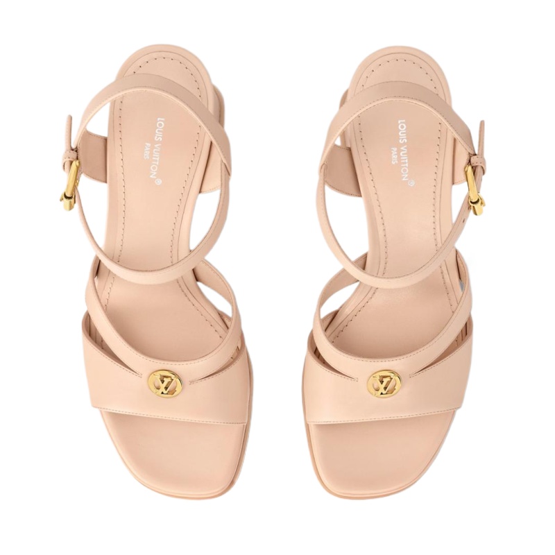 Louis Vuitton Maya Heeled Platform Sandal - Image 6